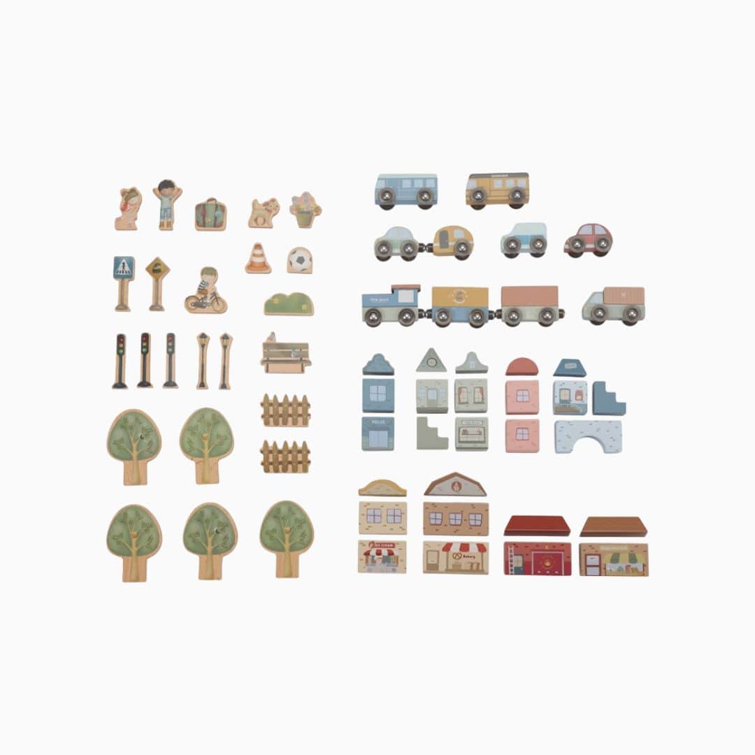 Little Dutch treinbaan set XL