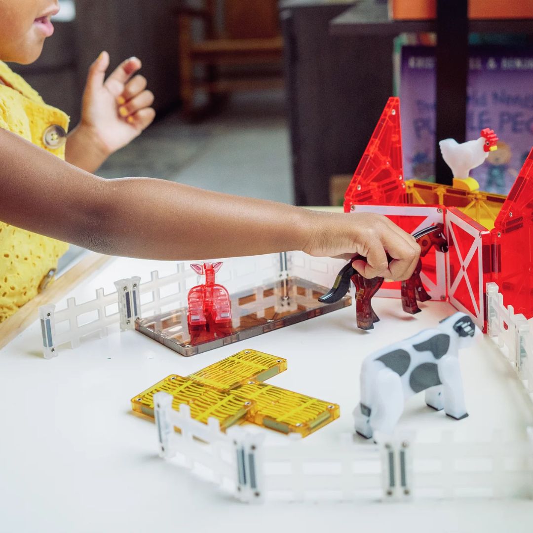 Magna-Tiles boerderijdieren set 25-delig