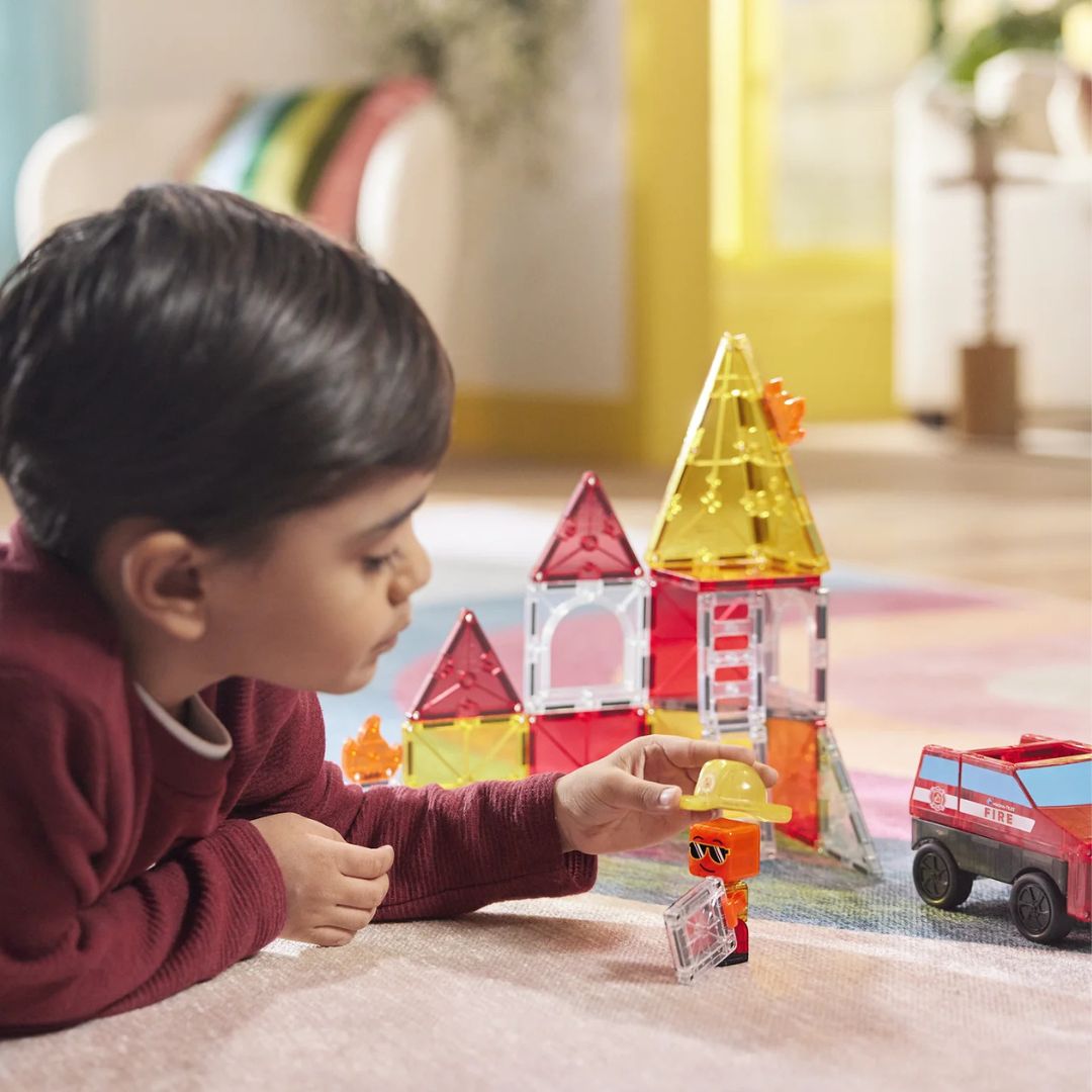 Magna-Tiles brandweer set 27-delig