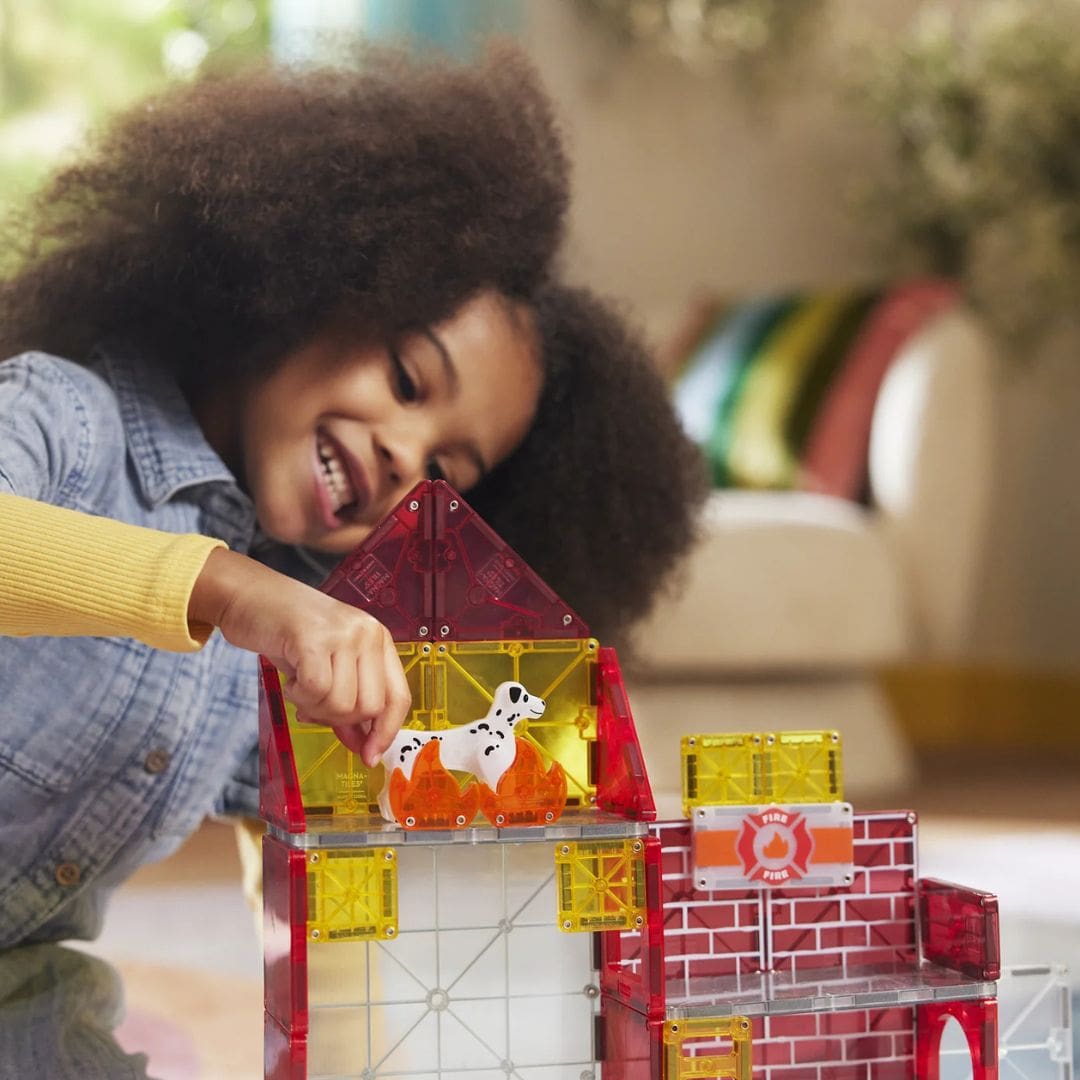 Magna-Tiles brandweer set 50-delig