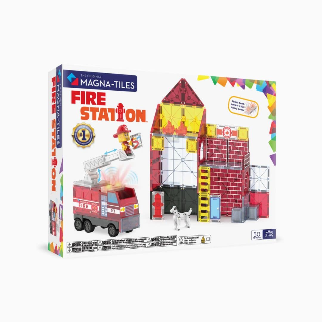 Magna-Tiles brandweer set 50-delig
