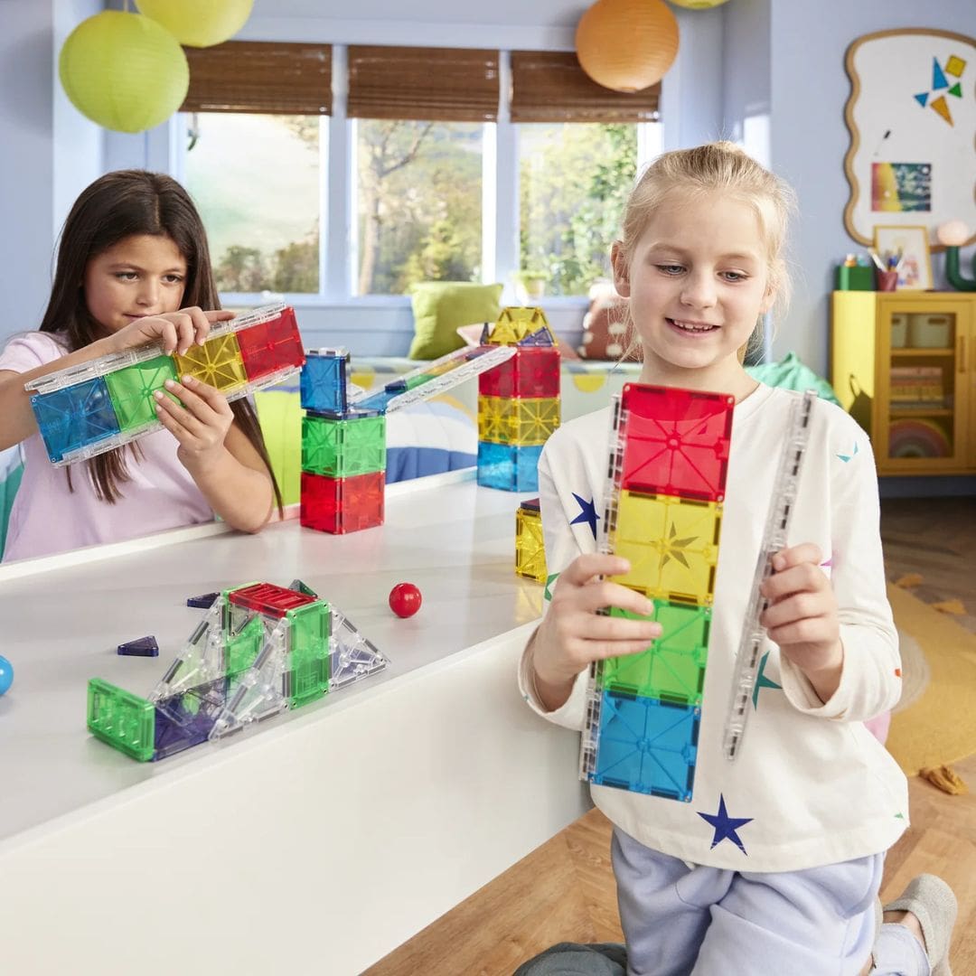 Magna-Tiles rail racers deluxe set 90-delig