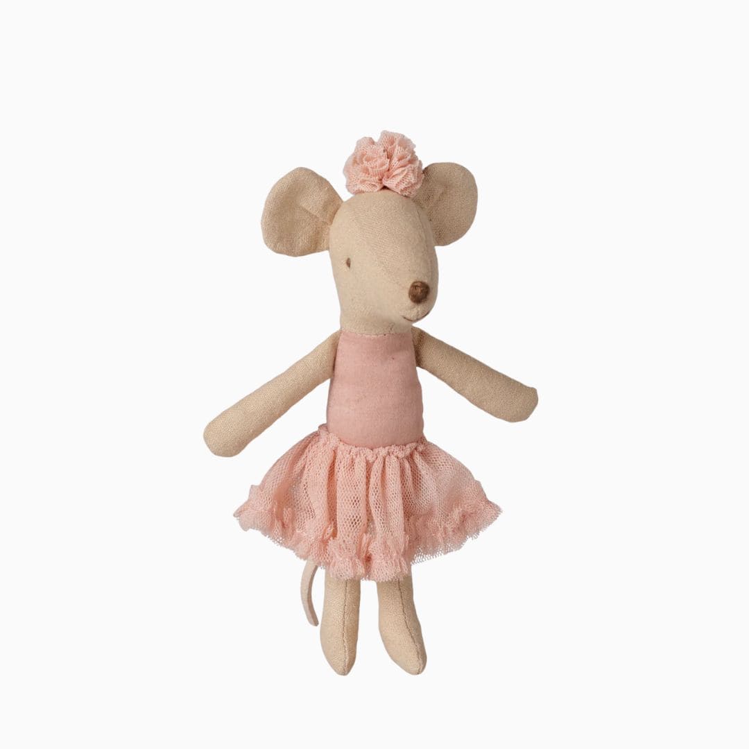 Maileg ballerina muis grote zus - light heather