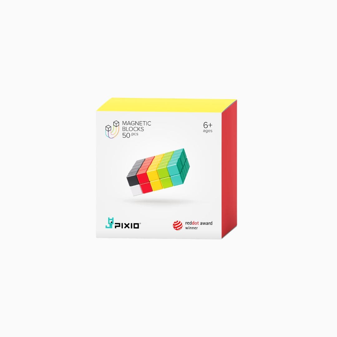 PIXIO magnetische blokjes - 50 stuks