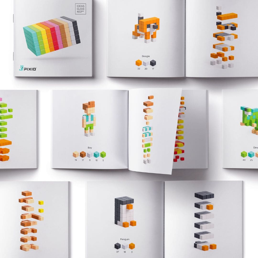PIXIO. magnetische blokjes - 400 stuks