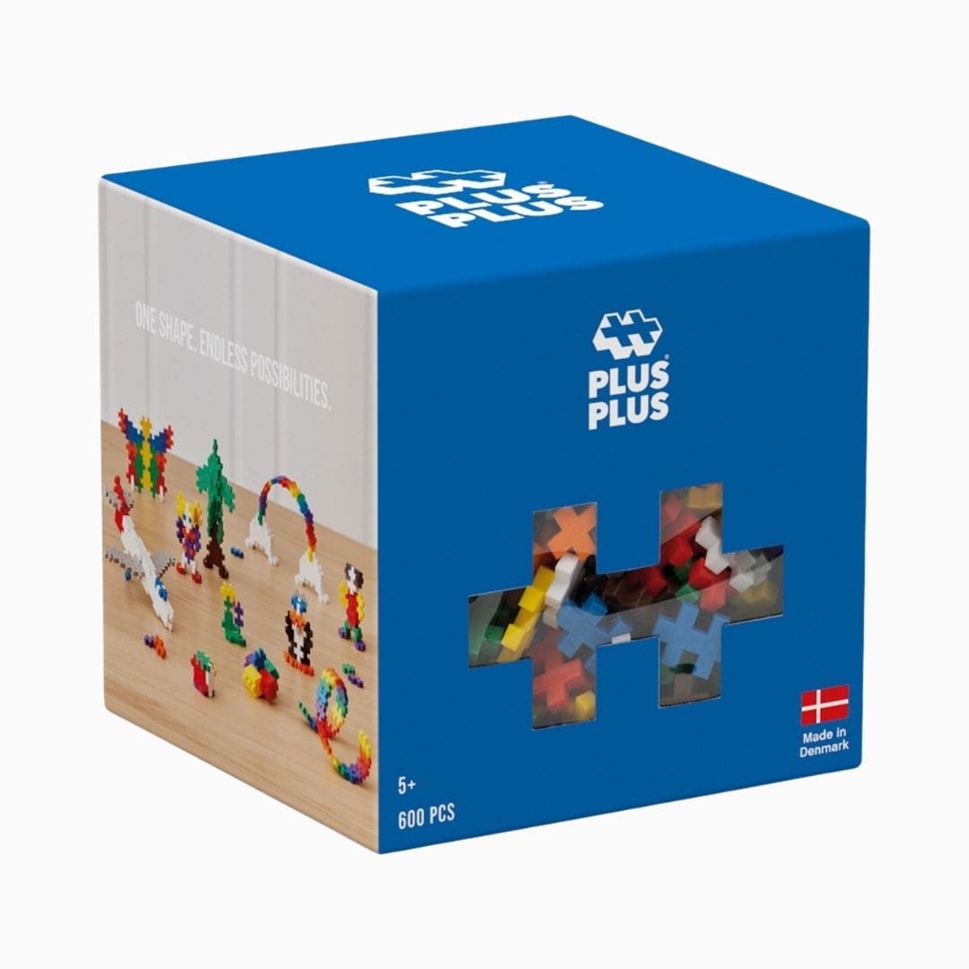 PlusPlus open einde constructie speelgoed set met 600 onderdelen