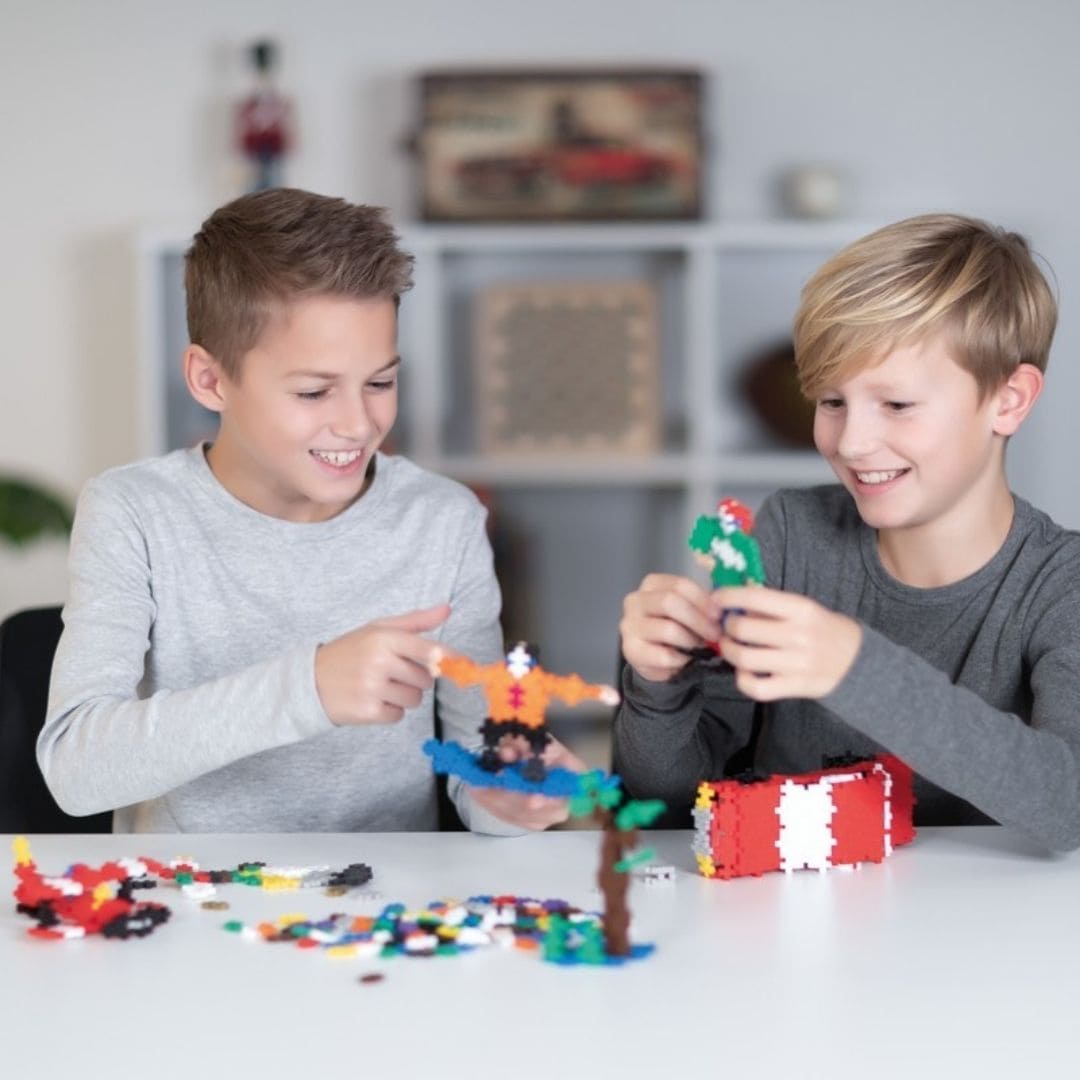 PlusPlus open einde constructie speelgoed set met 600 onderdelen