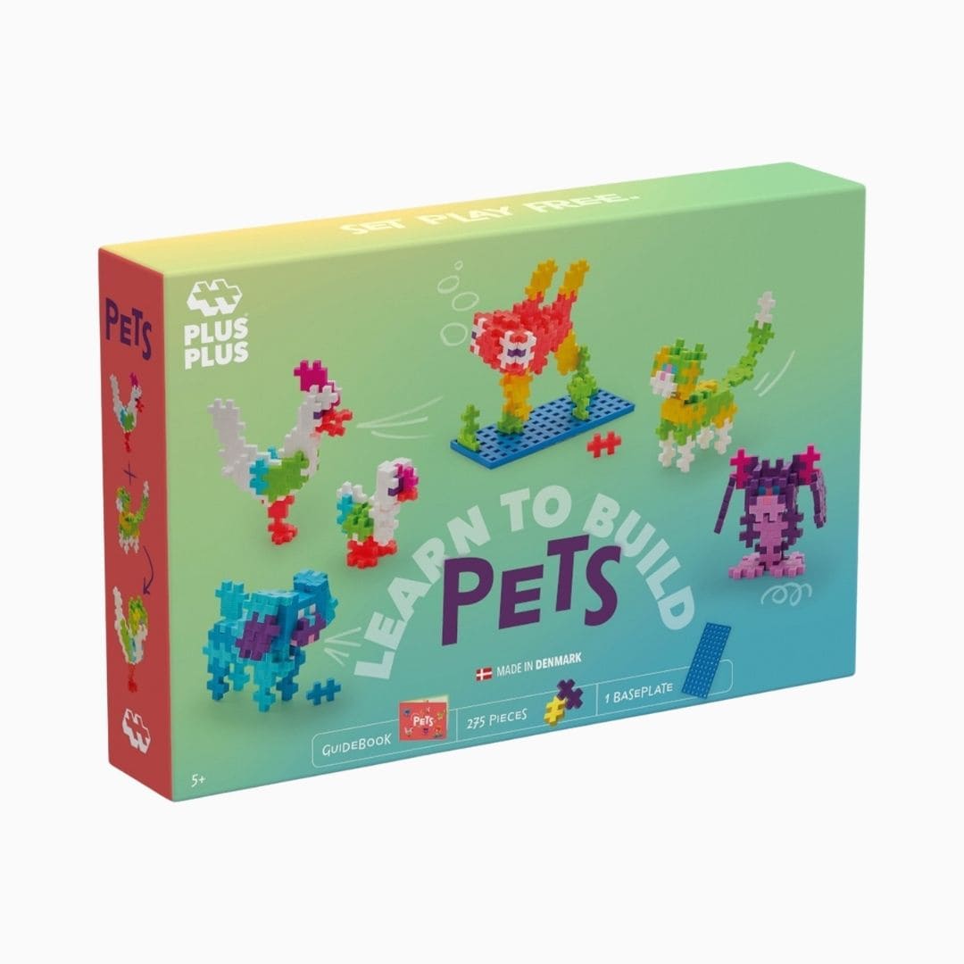 PlusPlus set met 275 bouwstenen om dieren te maken