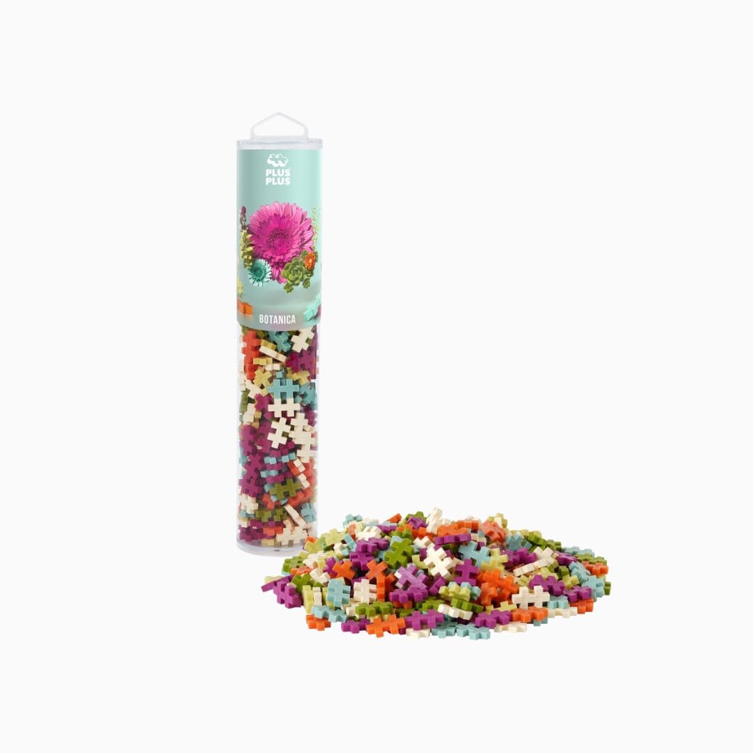 PlusPlus tube met 240 onderdelen open einde constructie materiaal