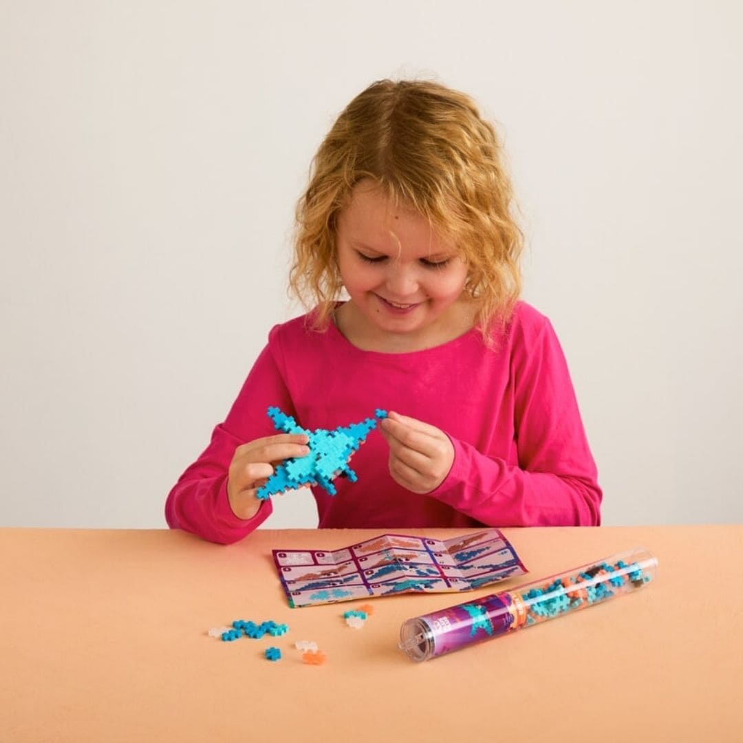 PlusPlus open einde constructie speelgoed om zeedieren te maken
