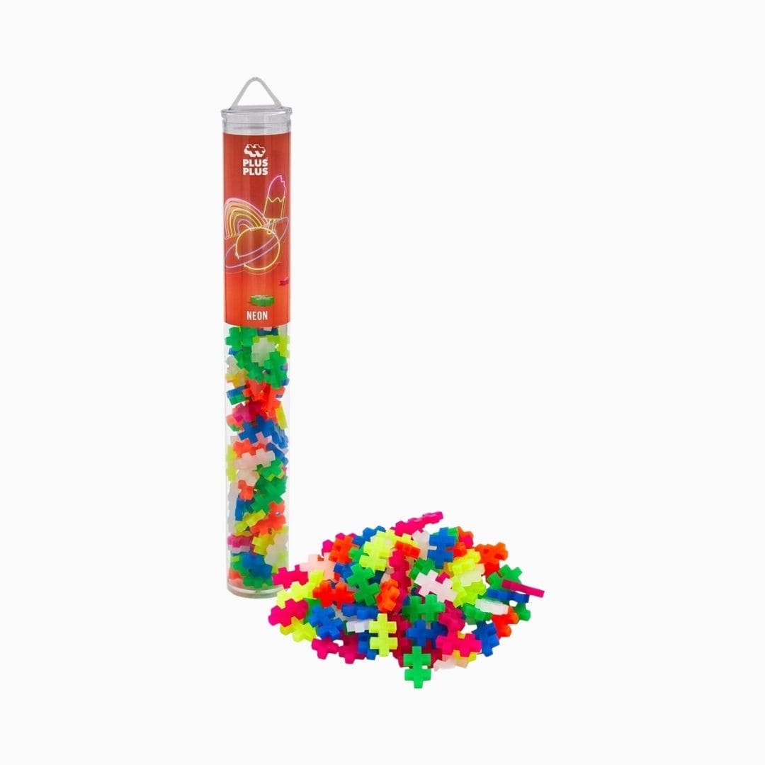 PlusPlus tube met 100 onderdelen constructie speelgoed