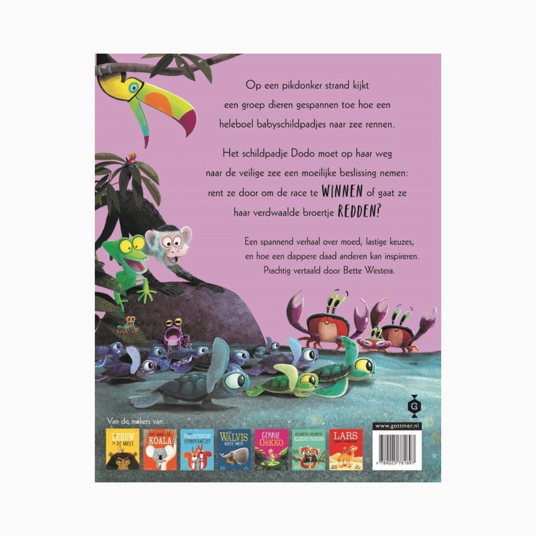 Rachel Bright prentenboek schiet op schildpadjes van uitgeverij Gottmer