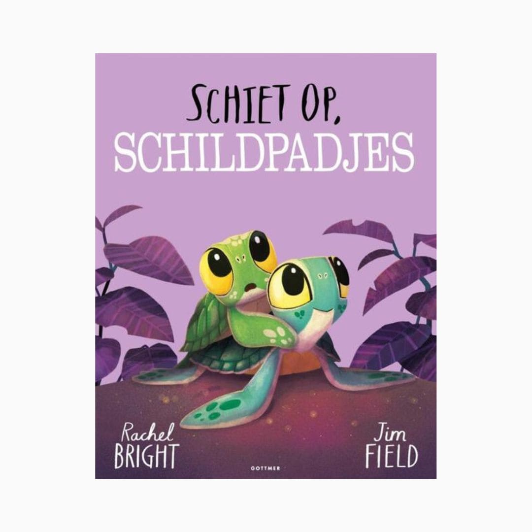 Prentenboek schiet op, schildpadjes van Rachel Bright