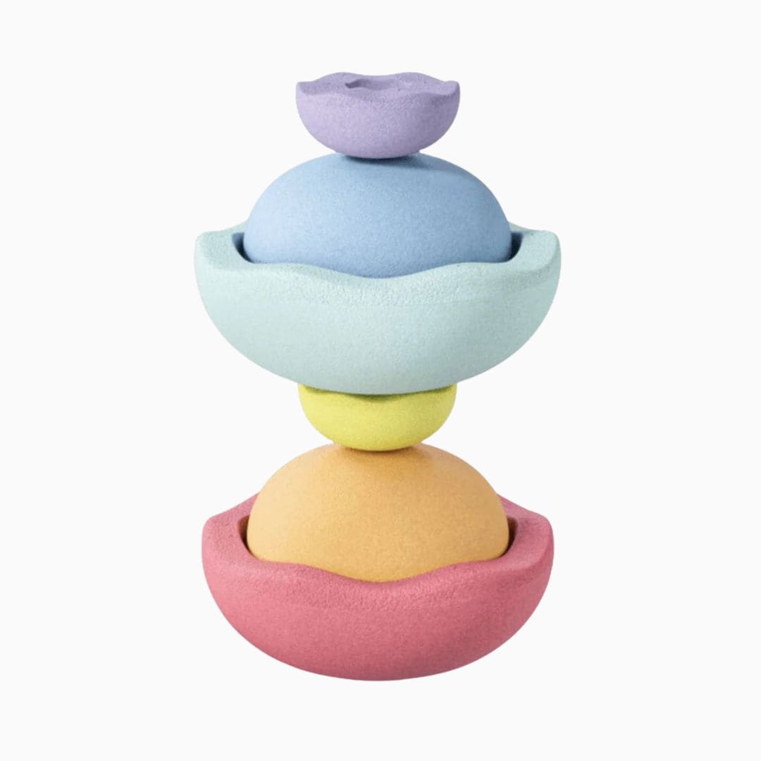 Stapelstein Inside Pastel stapstenen set van 6
