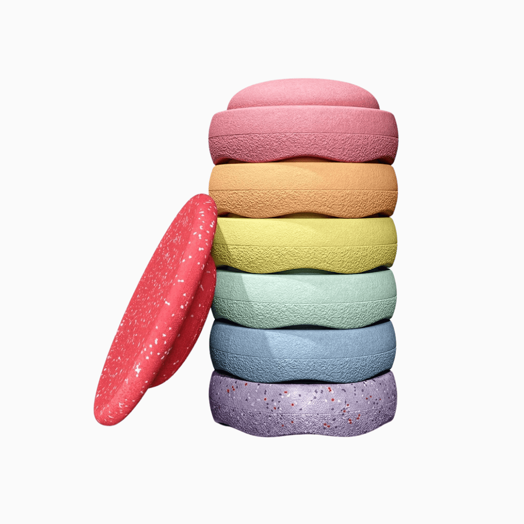 Stapelstein pastel winter special set met balansbord