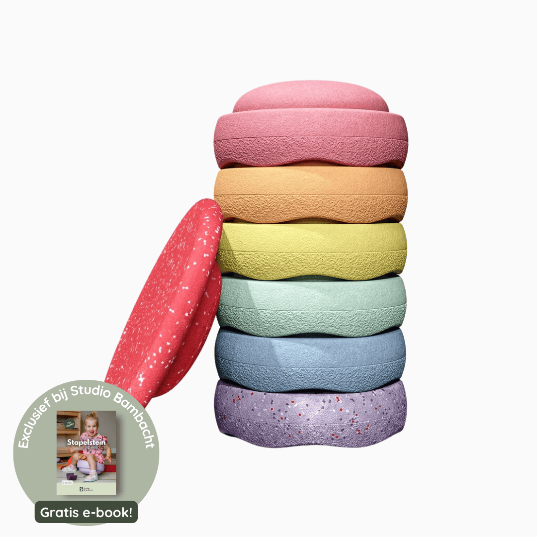 Stapelstein pastel winter special set met balansbord