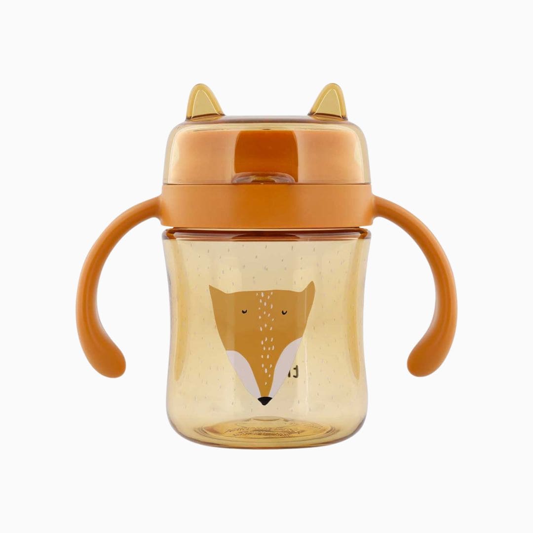 Trixie 360° drinkfles met handvatten in het thema Mr. Fox