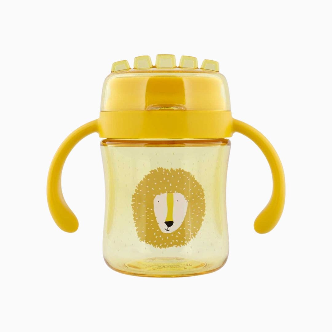 Trixie 360° drinkfles met handvatten in het thema Mr. Lion