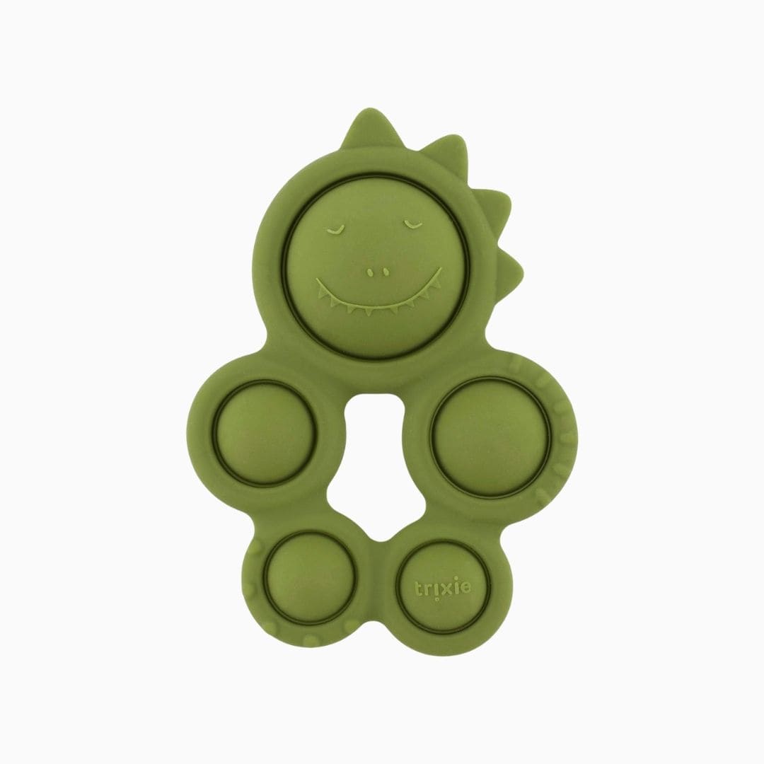 Trixie siliconen pop-it toy in het thema van Mr. Dino