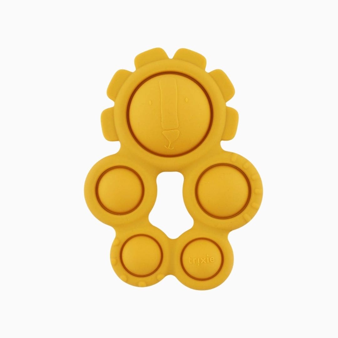 Trixie siliconen pop-it toy in het thema van Mr. Lion