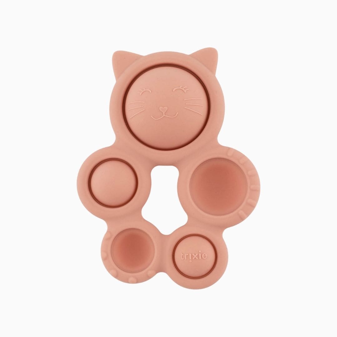 Trixie siliconen pop-it toy in het thema van Mrs. Cat