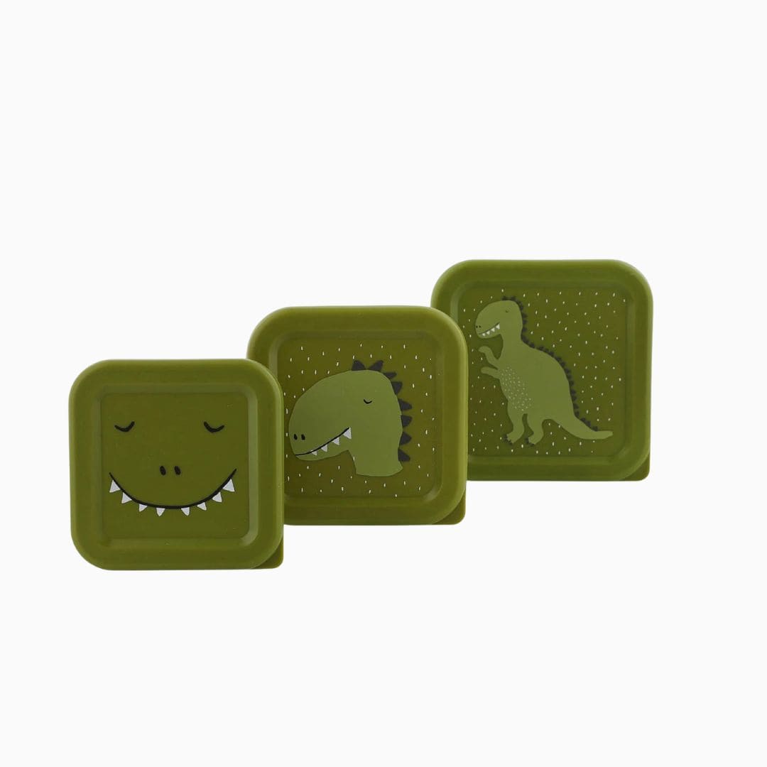 Trixie snackdoosjes set 3-delig uit de collectie Mr. Dino