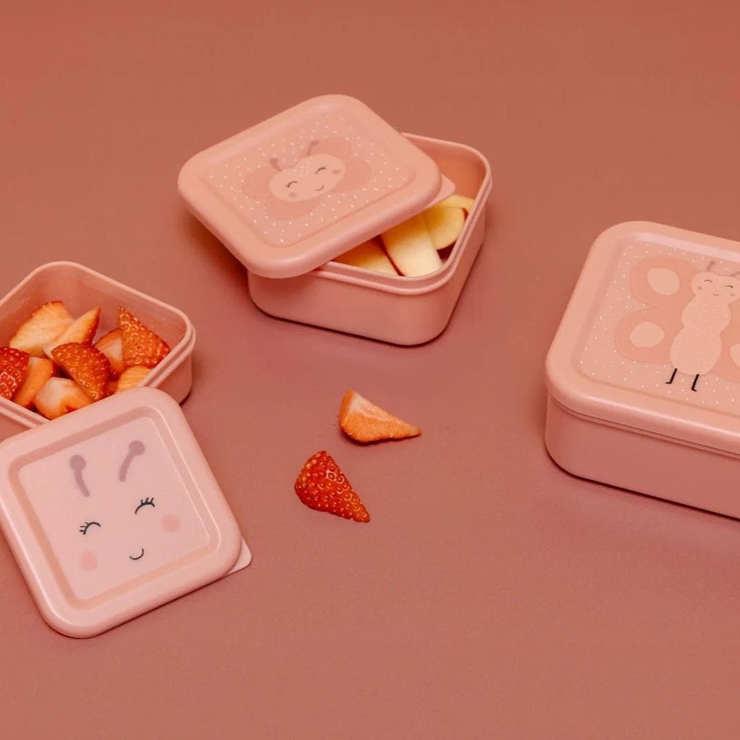 Trixie snackdoosjes set 3-delig uit de collectie van Mrs. Butterfly