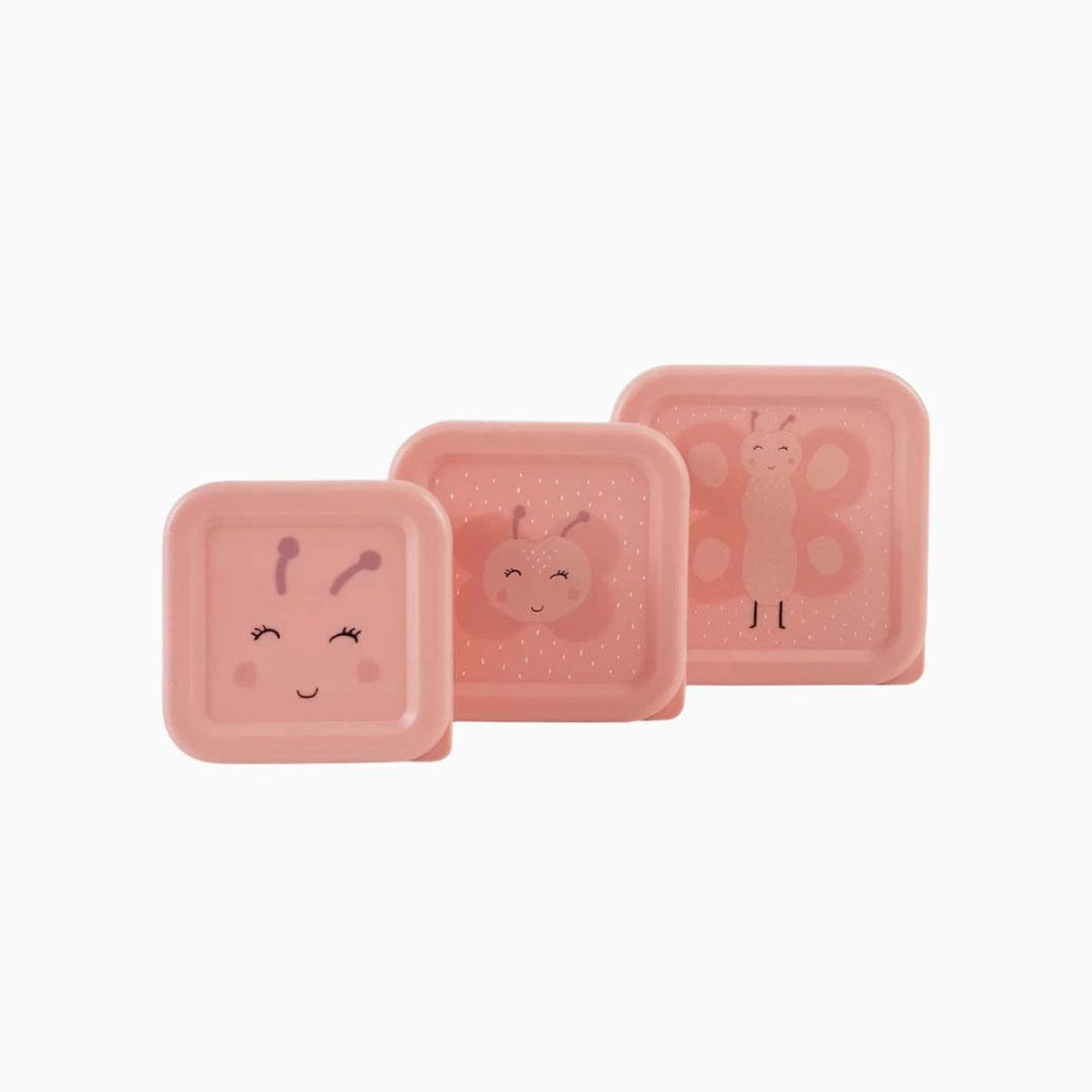 Trixie snackdoosjes set 3-delig uit de collectie van Mrs. Butterfly