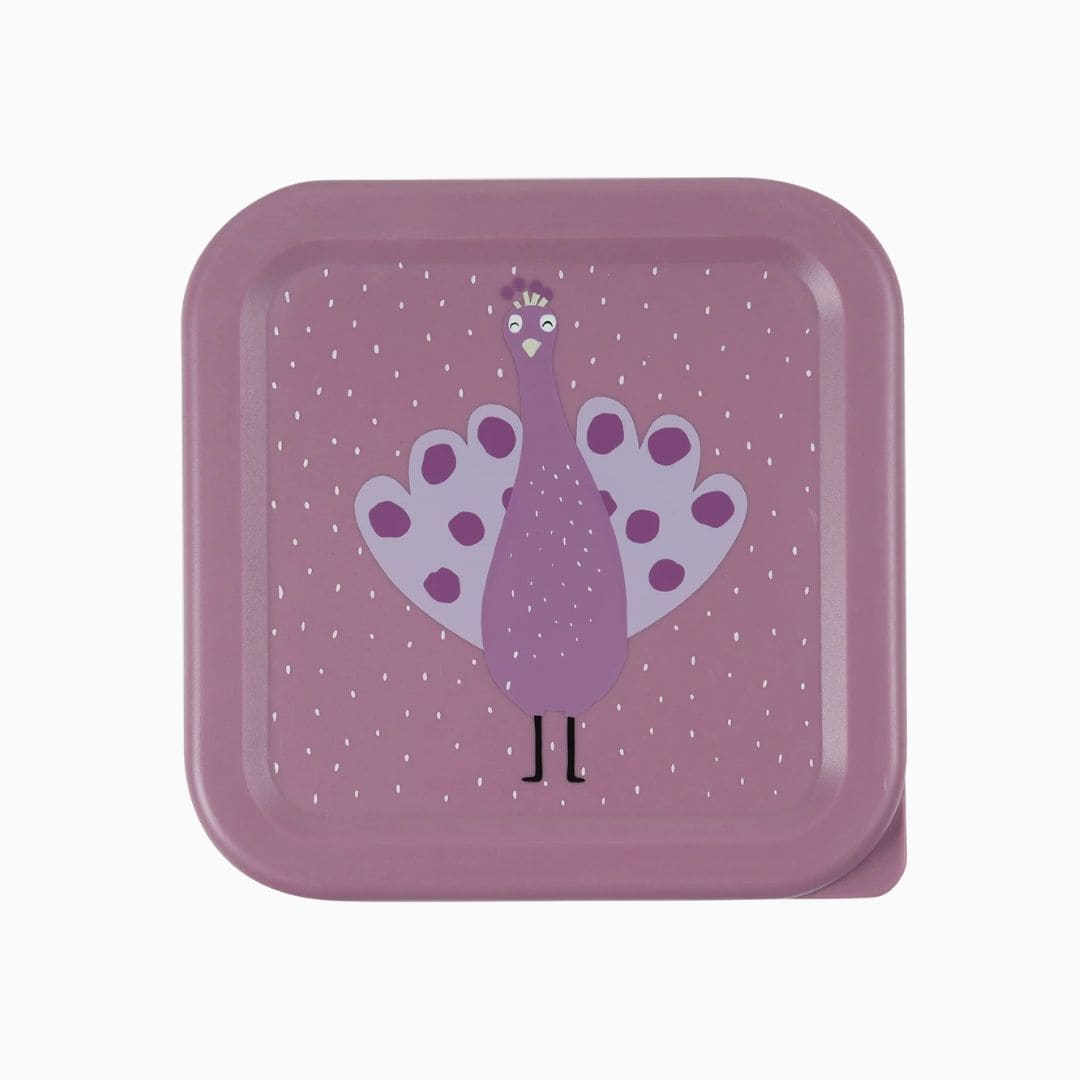 Trixie snackdoosje set 3-delig uit de collectie van Mrs. Peacock