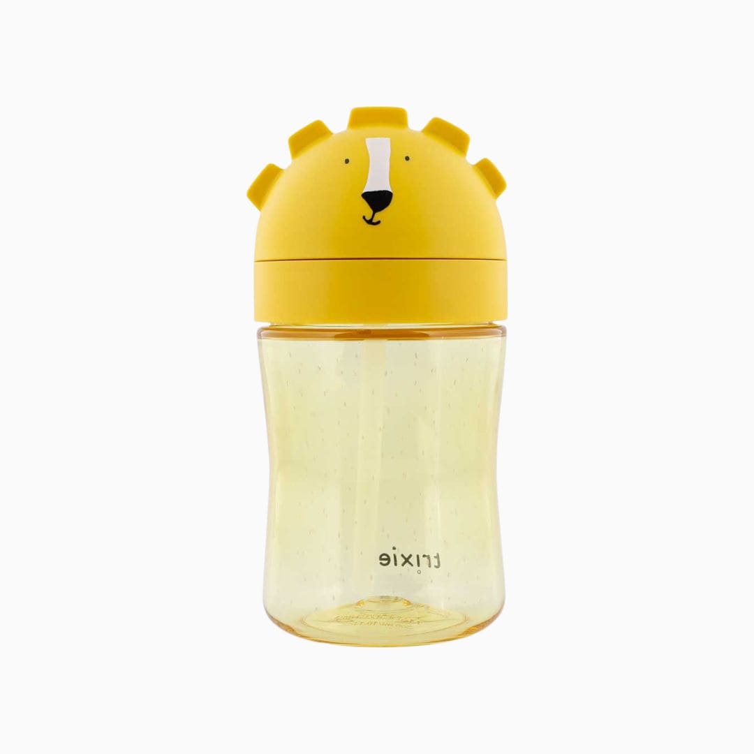 Trixie drinkfles rietjesbeker in het thema van Mr. Lion
