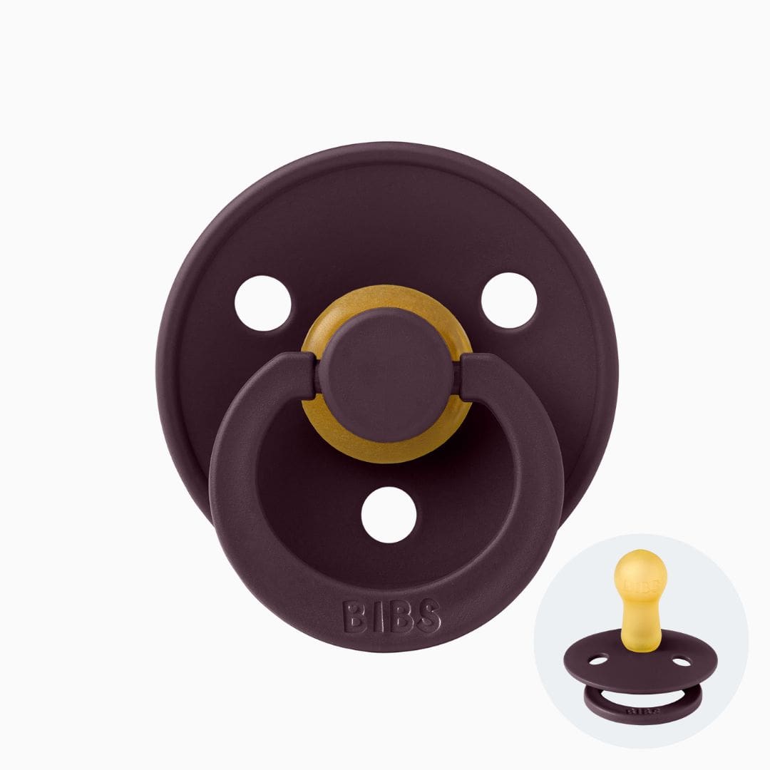 BIBS Colour speen in de paarse kleur Plum