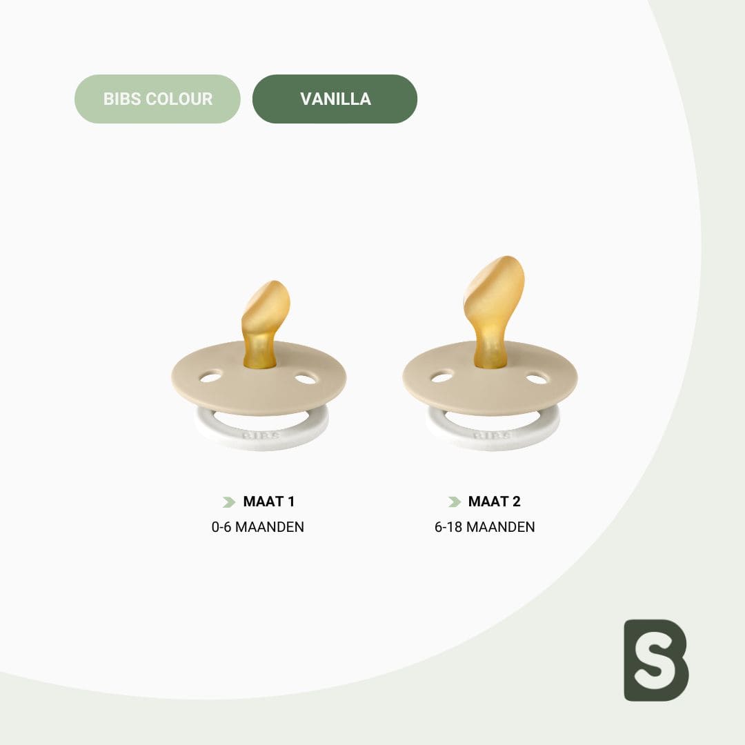 BIBS Colour Night dental speen - vanilla