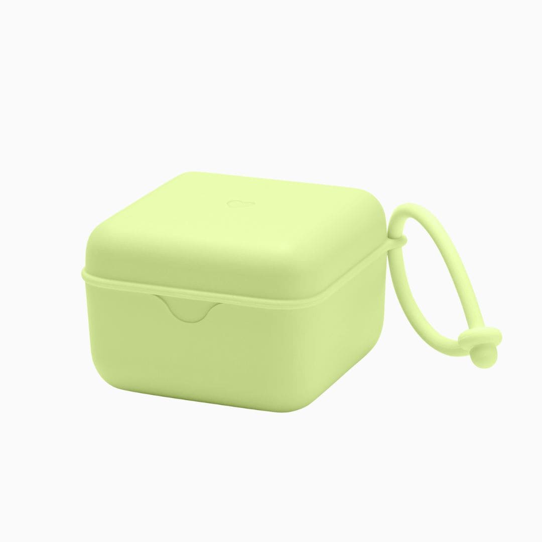 BIBS speenbakje 3-in-1 in de groene kleur matcha