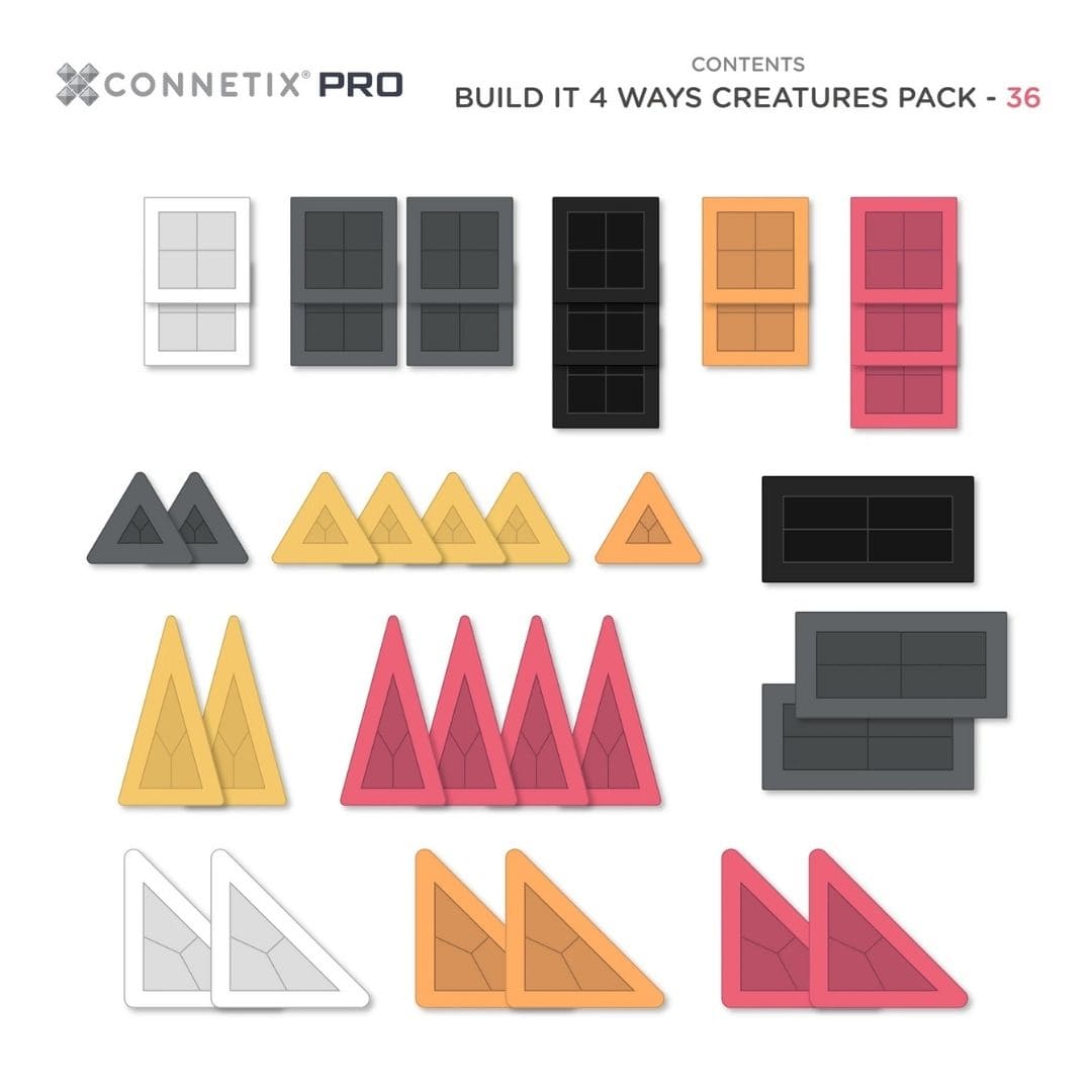 CONNETIX pro magnetische tegels creatures pack
