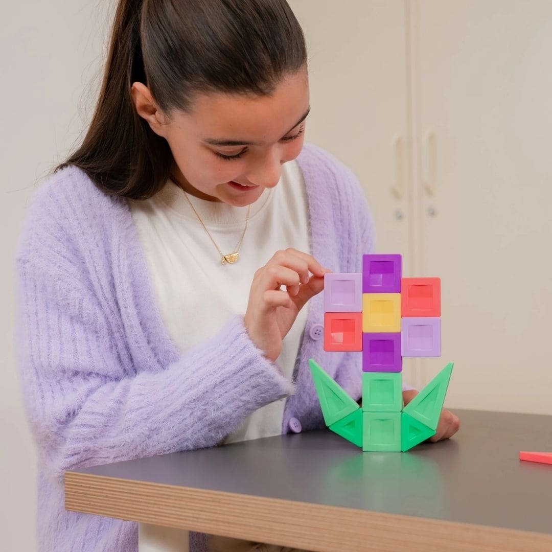 CONNETIX pro magnetische tegels flower pack