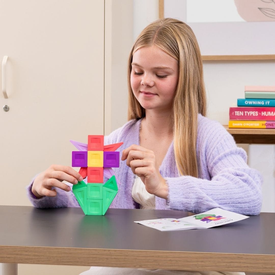 CONNETIX pro magnetische tegels flower pack