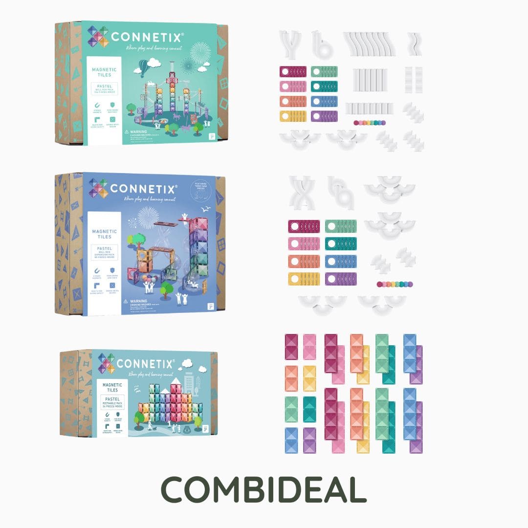 Connetix ball run pastel voordeelbundel