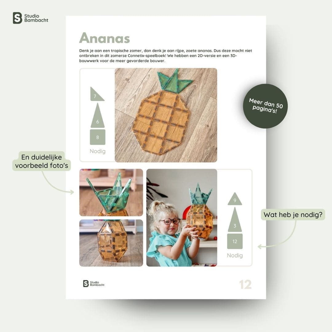 Zomer speelgids Connetix magnetische tegels