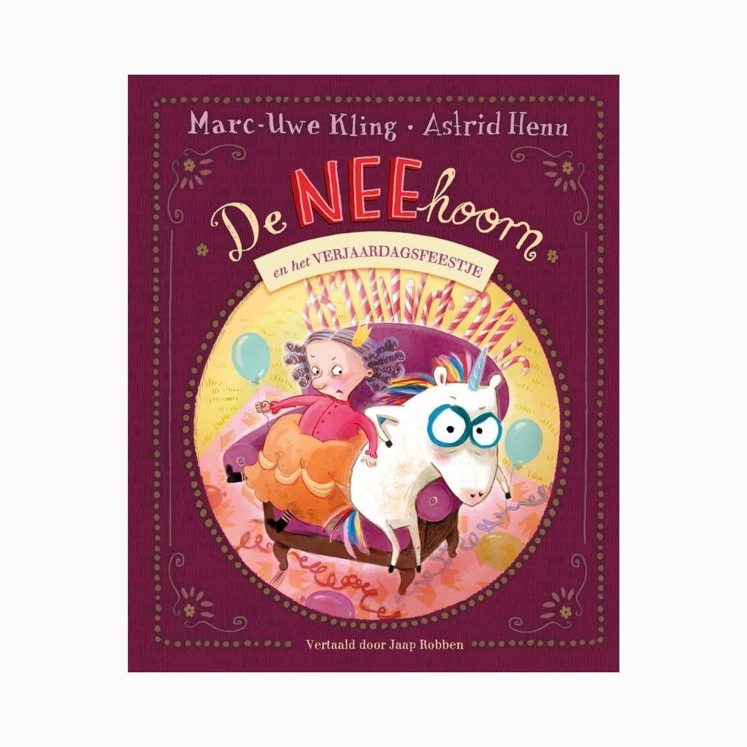 Voorleesboek de Neehoorn en het verjaardagsfeestje van Marc-Uwe Kling door uitgeverij Volt