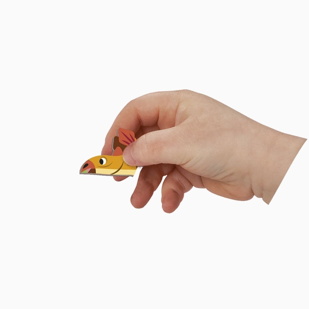 Janod magneetboek - dinosaurus