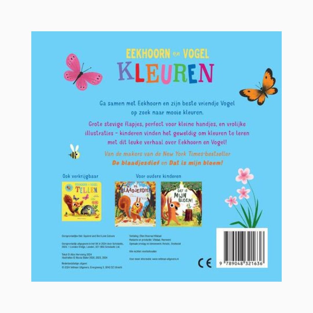 Eekhoorn en Vogel kleuren | Alice Hemming