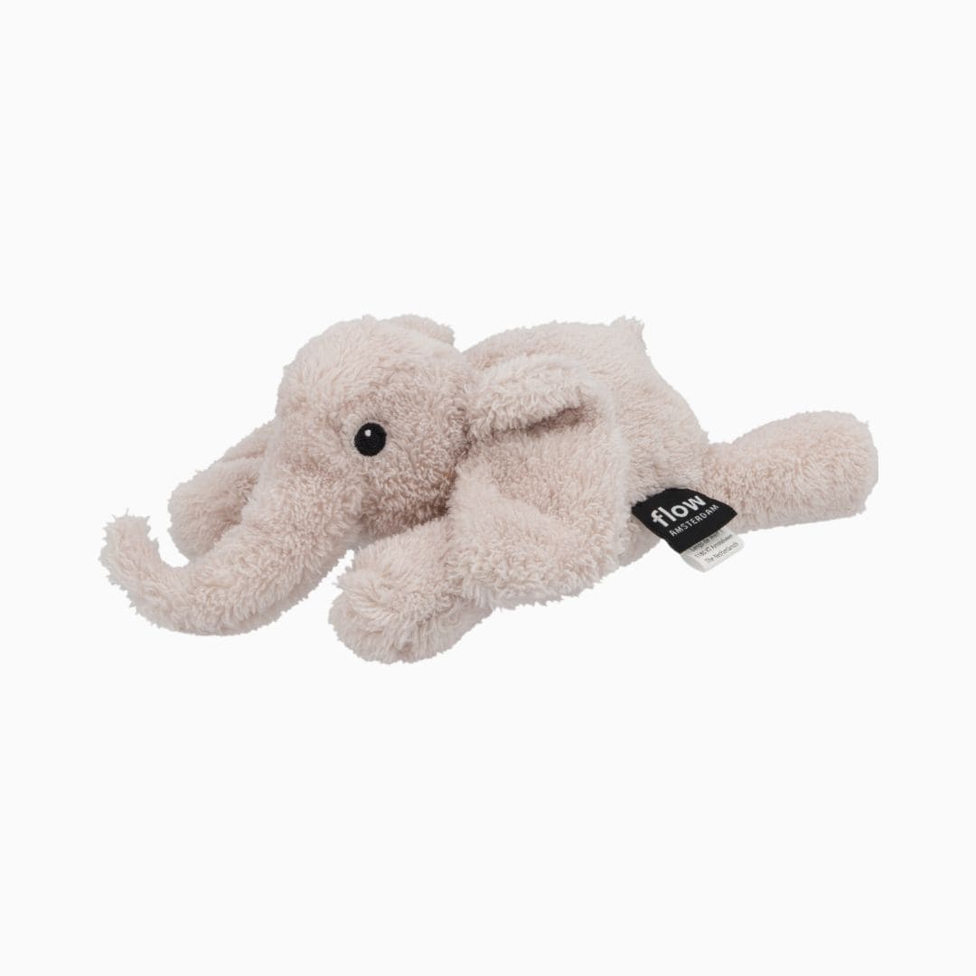 Flow Amsterdam nachtlamp olifant George met rood en geel licht