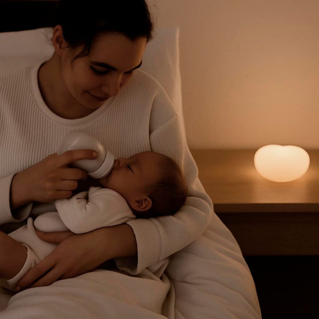 Flow Amsterdam voedingslamp hart warm grey