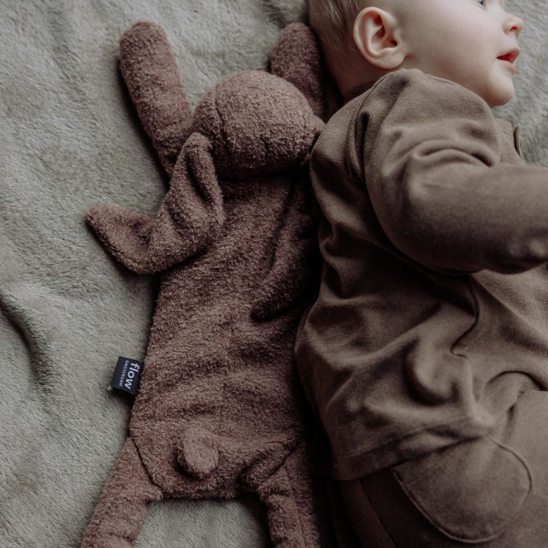 Flow Amsterdam warmteknuffel konijn milo met lijnzaad