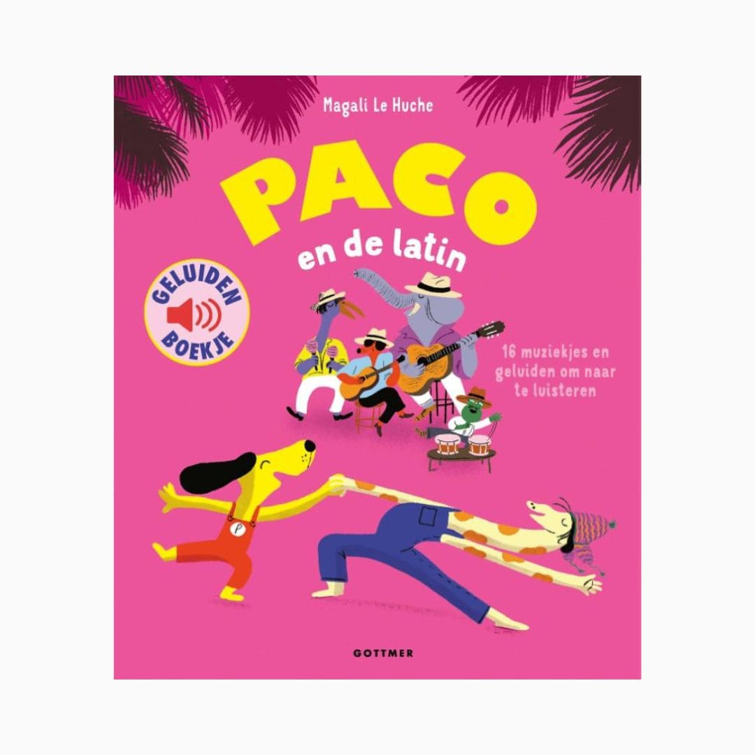 Geluidenboek paco en de latin van uitgeverij gottmer