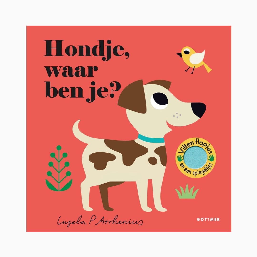 Gottmer kartonboekje met flapjes 'Hondje, waar ben je?' van Ingela p Arrhenius