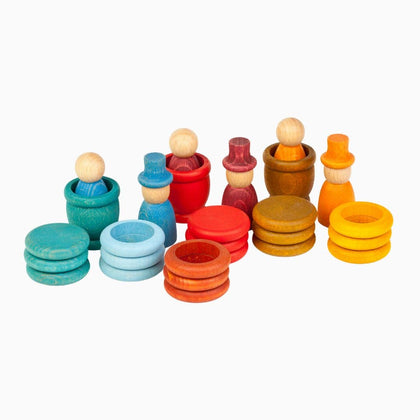 Grapat houten zomer speelset