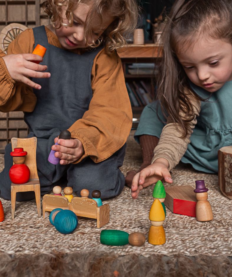 Grapat duurzaam houten speelgoed bij Studio Bambacht