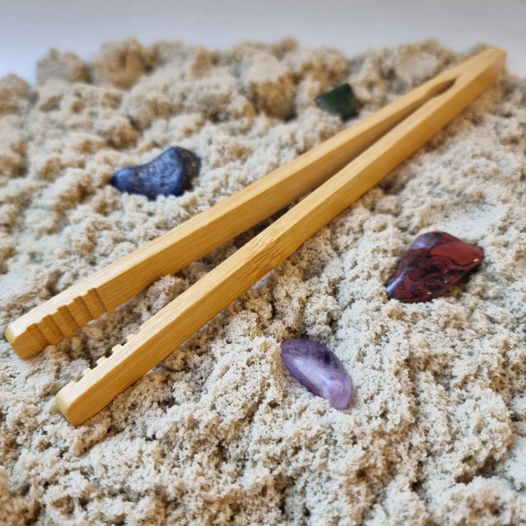 Grenn pincet bamboe hout