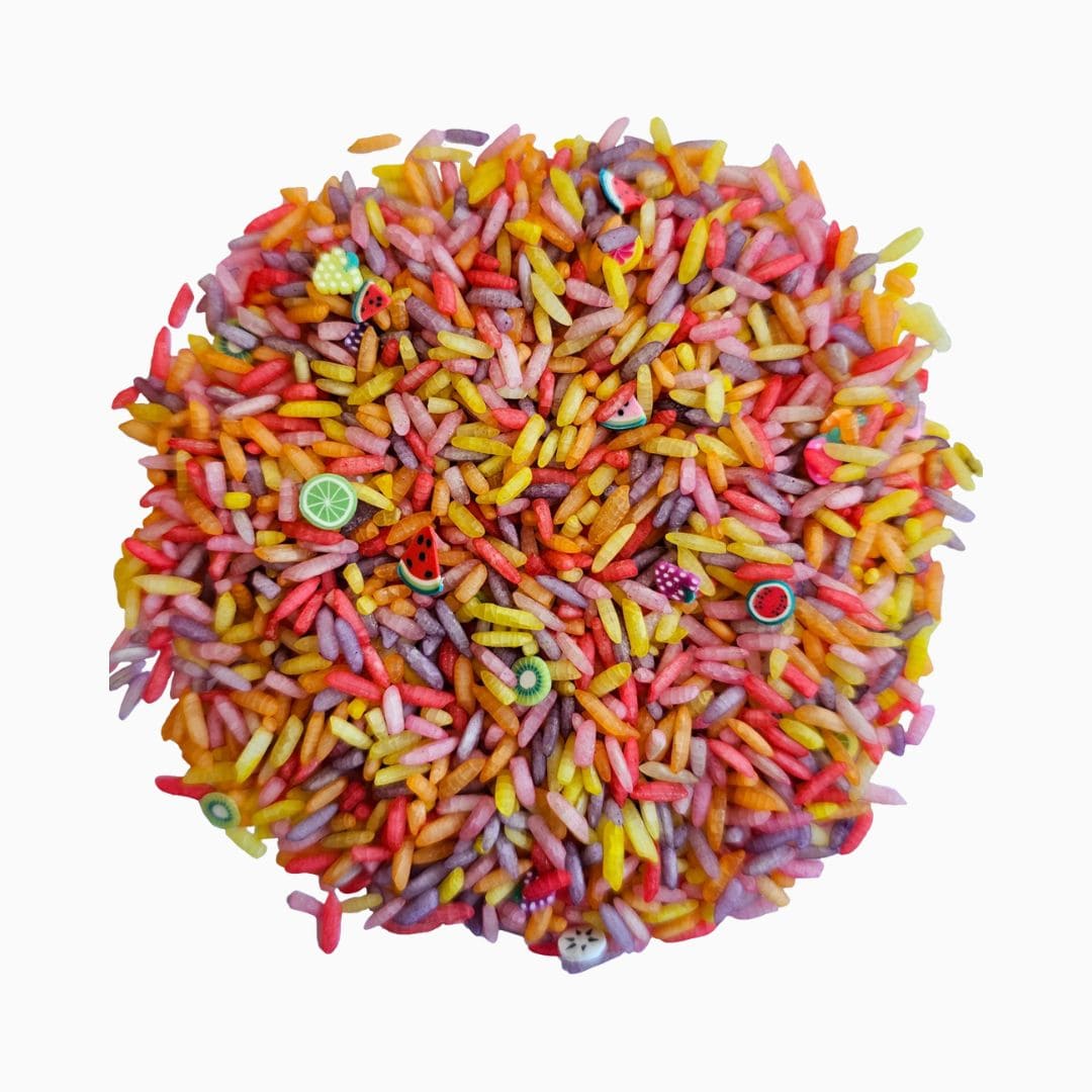 Grennn speelrijst mix met fruit